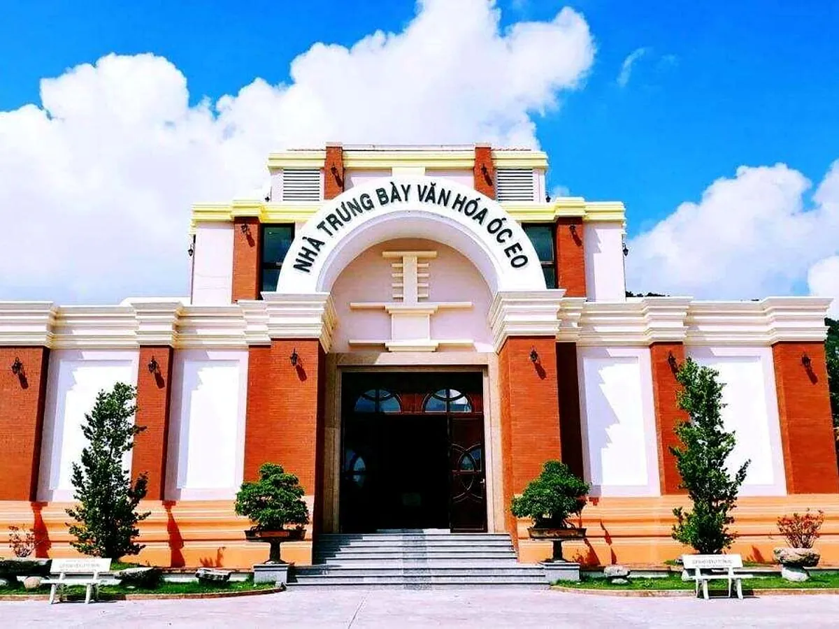 Oc Eo cultural museum in An Giang Province