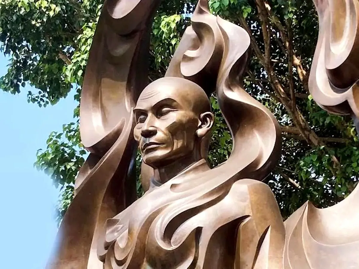The Thich Quang Duc memorial in Ho Chi Minh City