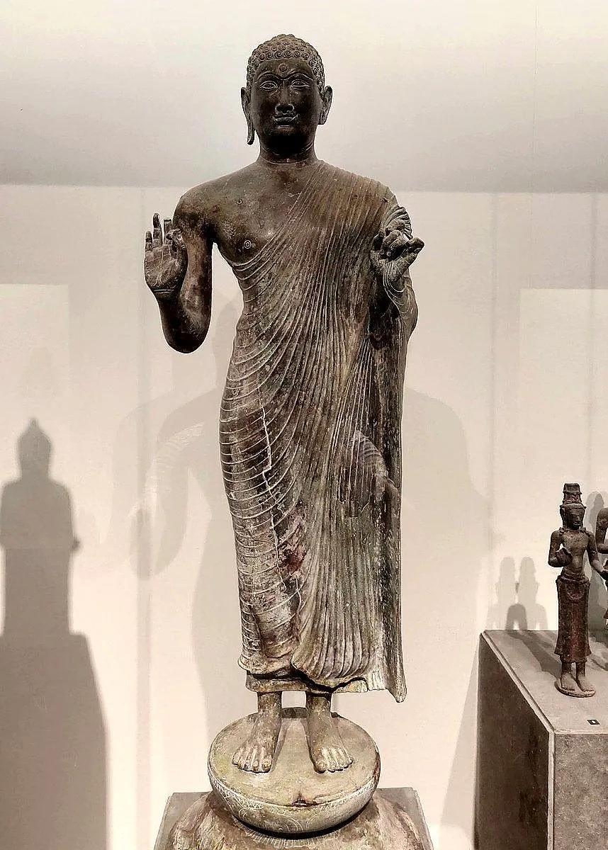 The Dong Duong Buddha statue, a Vietnamese national treasure